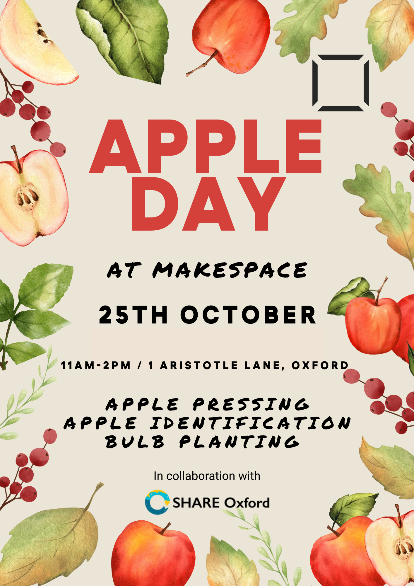 Apple Day at Makespace